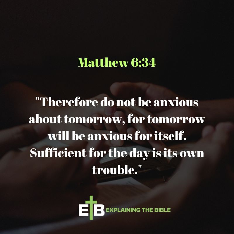 Matthew 6:34