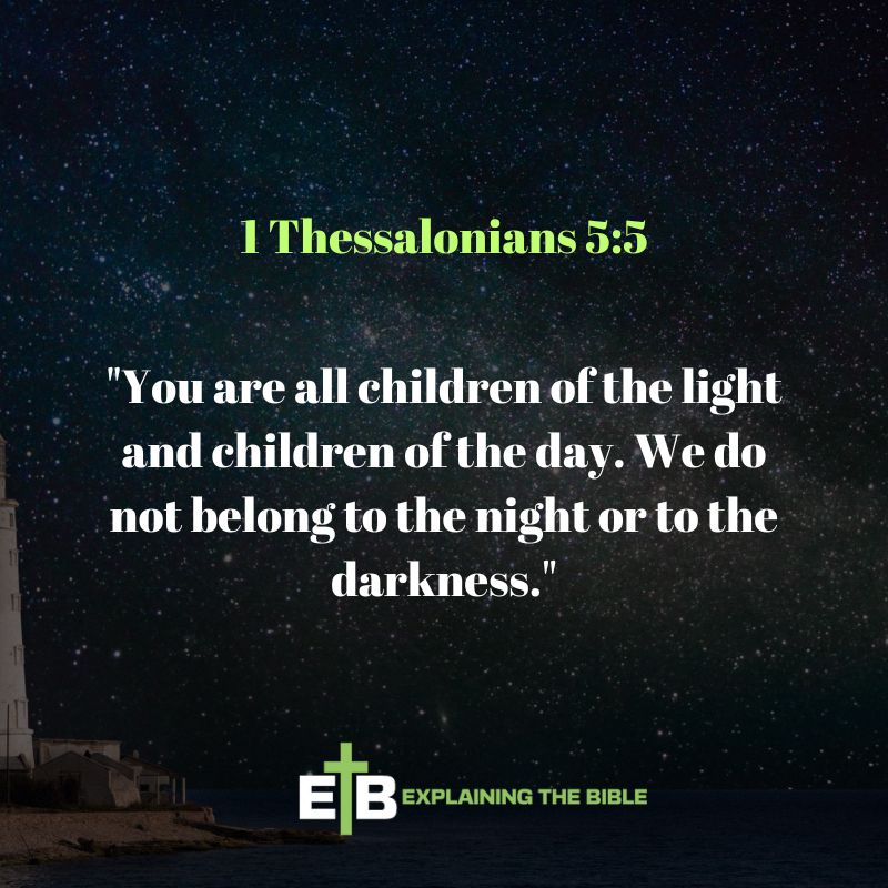 1 Thessalonians 5:5