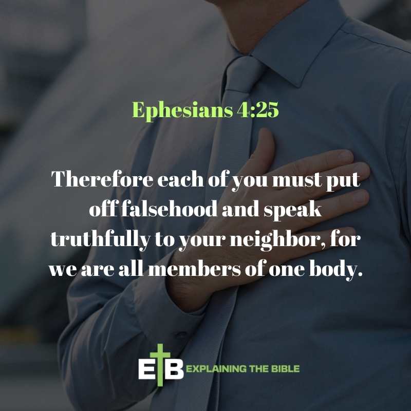 Ephesians 4:25