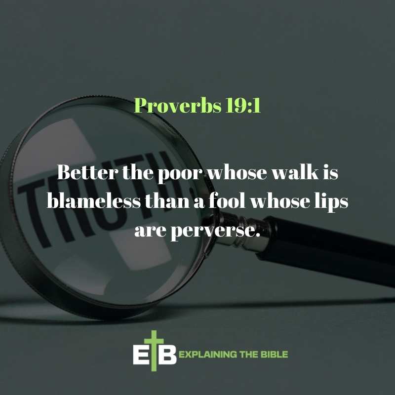 Proverbs 19:1