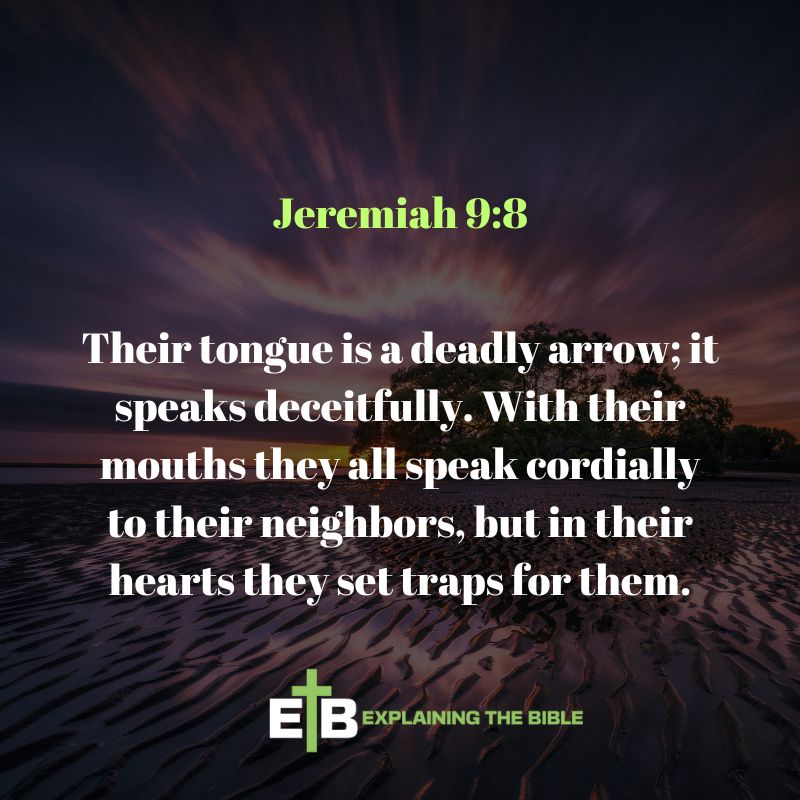 Jeremiah 9:8
