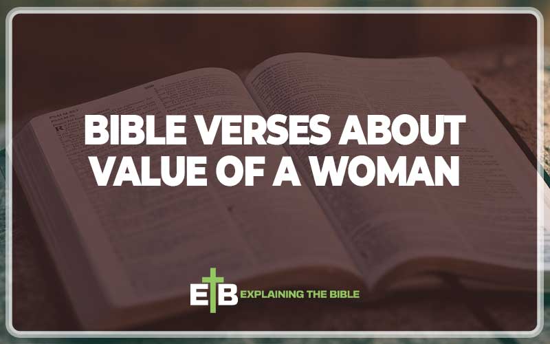 Bible Verses About Value Of A Woman