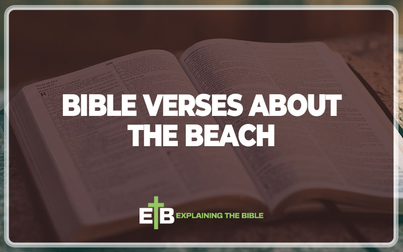 Bible Verses About the Beach