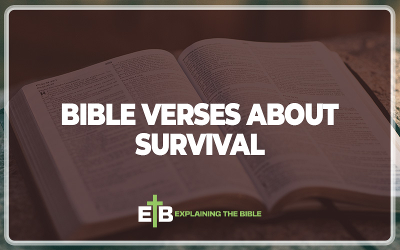 Bible Verses about Survival