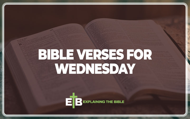 Bible Verses for Wednesday