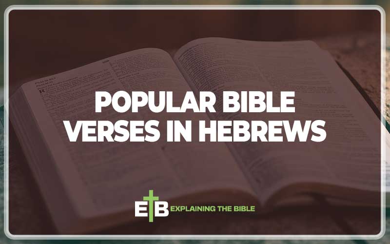 Popular Bible Verses in Hebrews