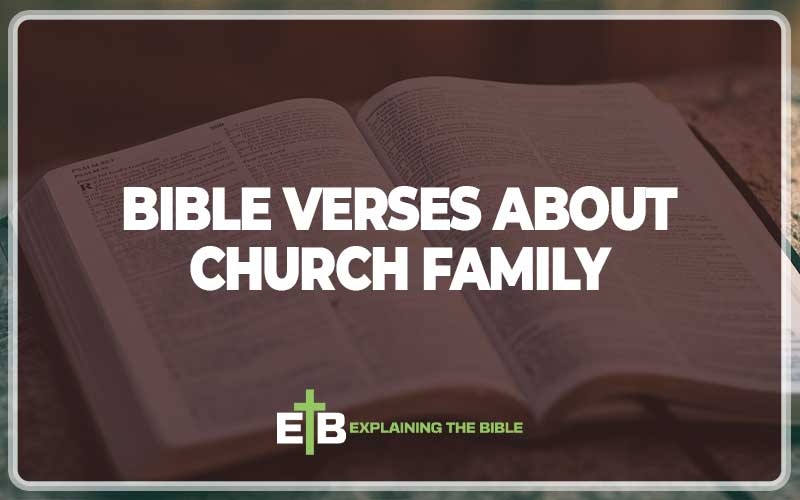 Bible Verses About Church Family