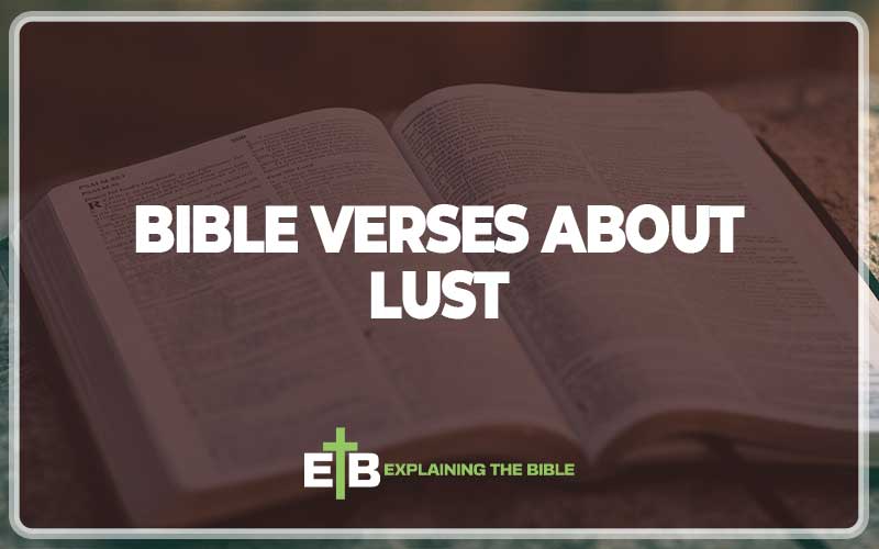 Bible Verses About Lust