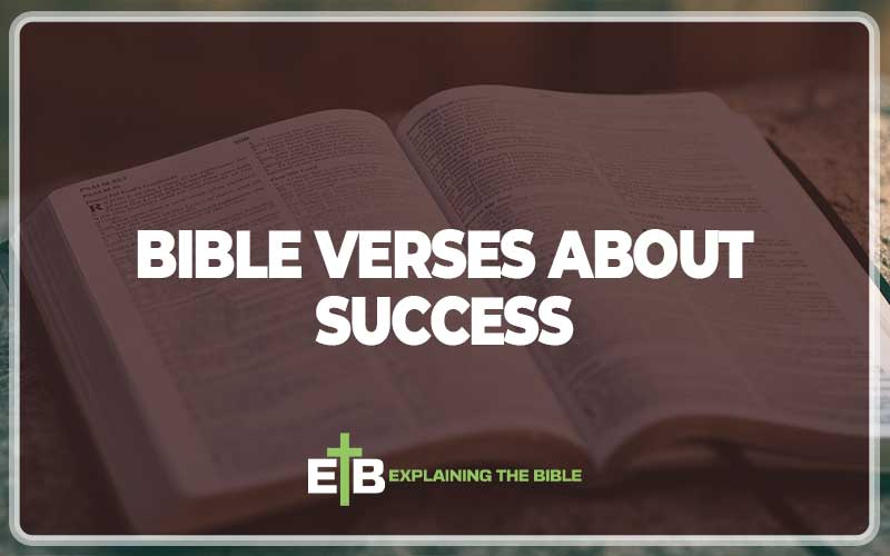 Bible Verses About Success